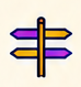 Signpost icon